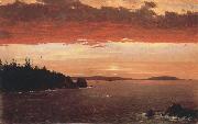 Frederic E.Church Schoodic Peninsula from Mount Desert at Sunrise Sweden oil painting reproduction